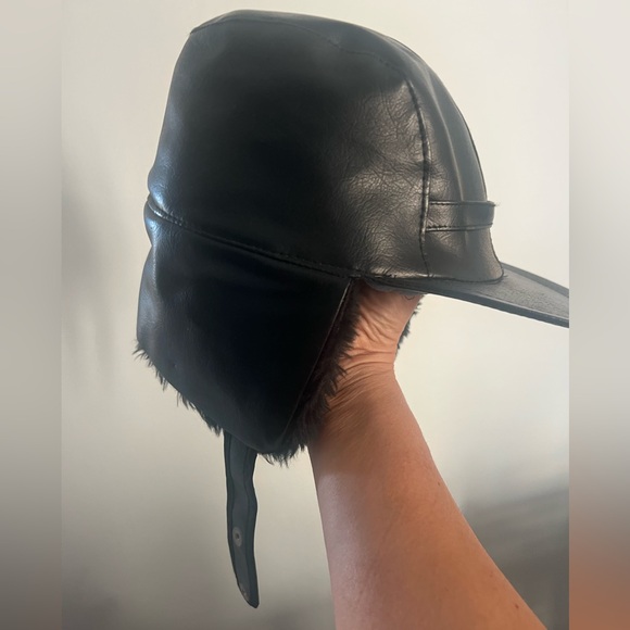 None Accessories - Vintage Trapper Aviator Bomber Hat
